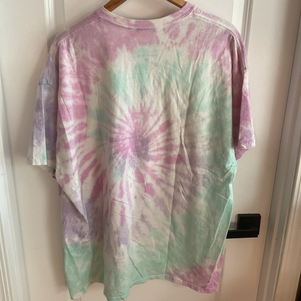 Def Leppard - High n Dry Short Sleeve Shirt - Multicolor Tie Dye - Size X-Large - Picture 4 of 11